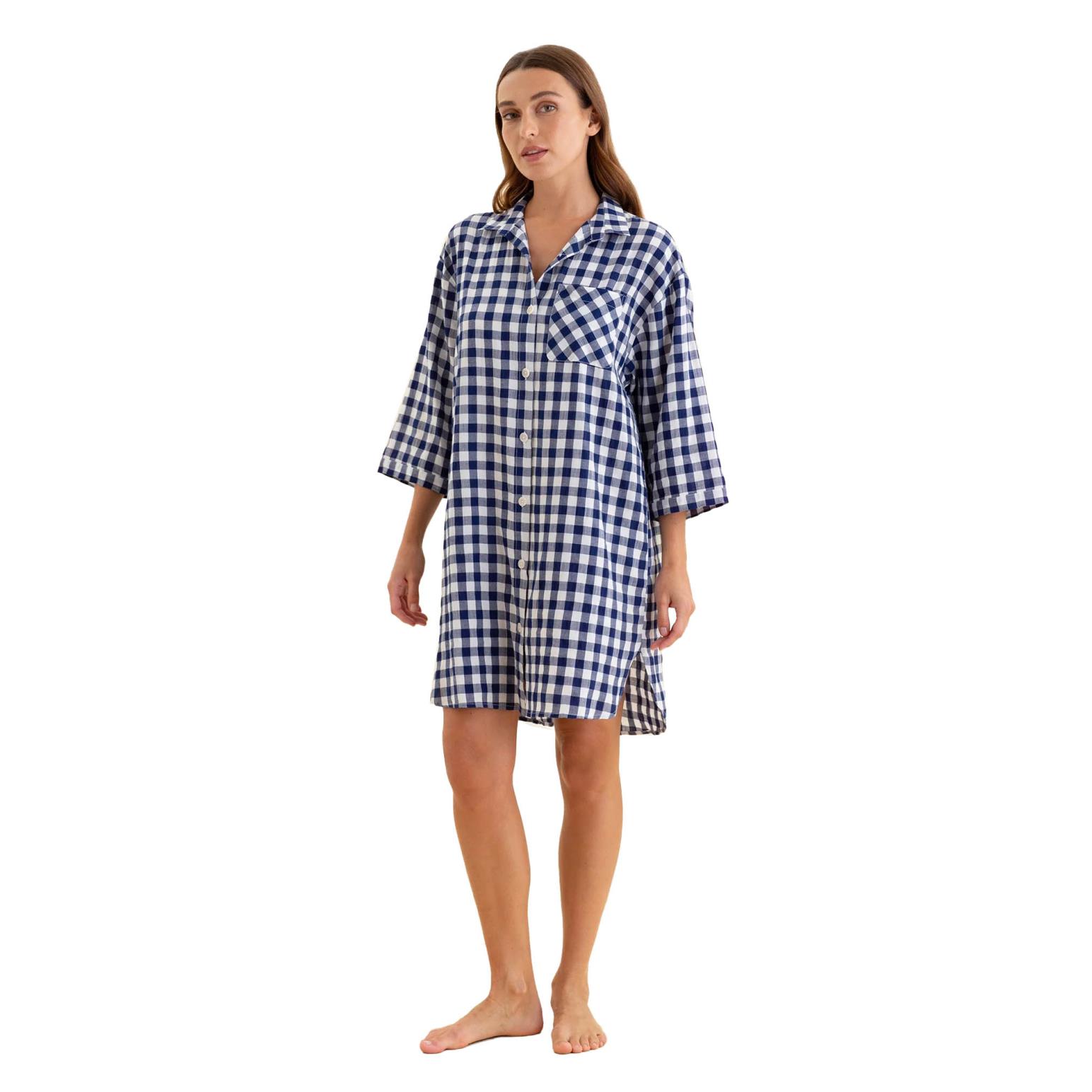 Papinelle Seersucker Nightshirt